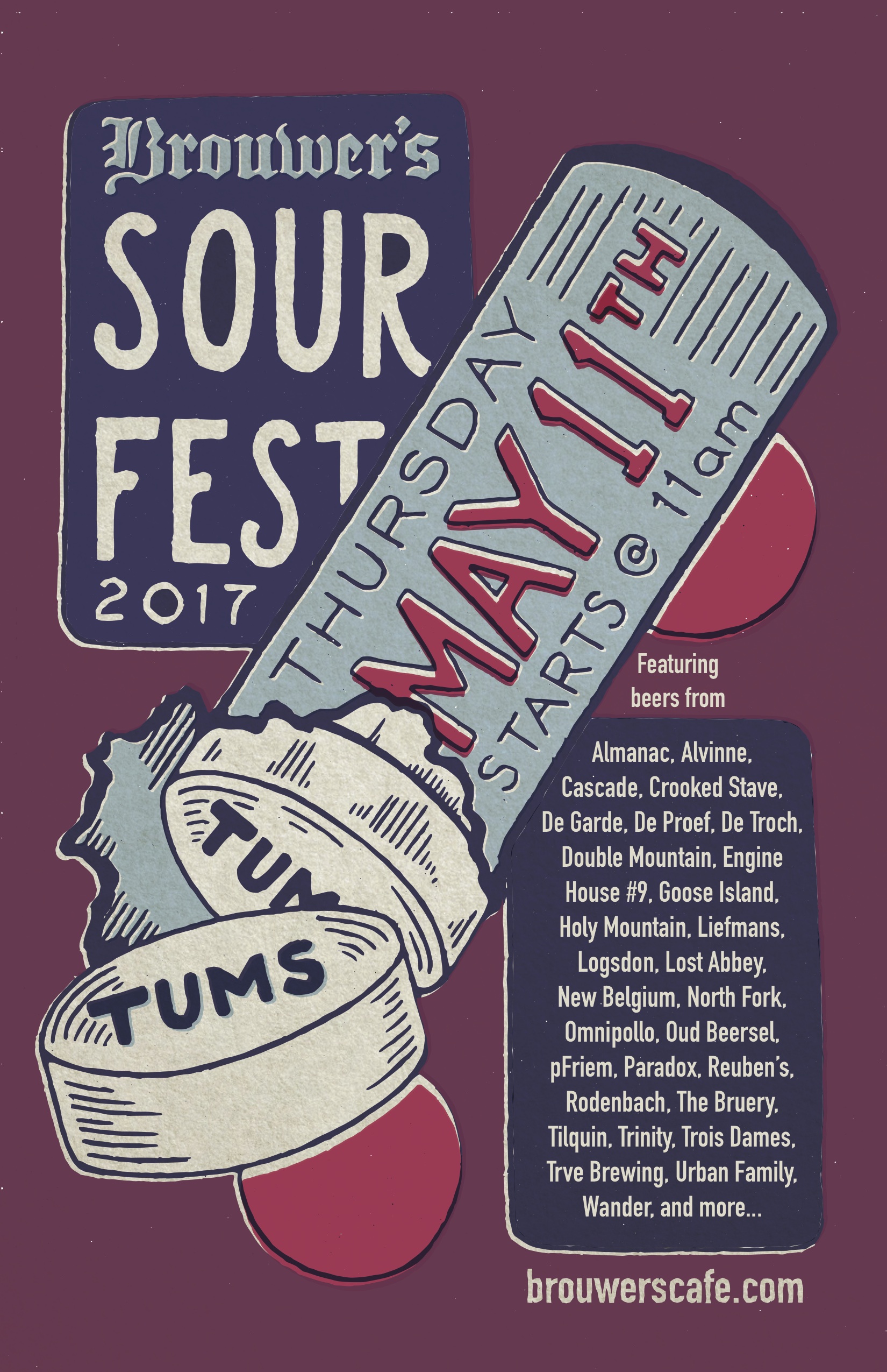 Thursday, May 11th @11am Sour Fest